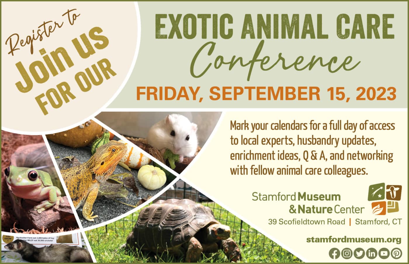 Animal Care Conference Stamford Museum & Nature Center